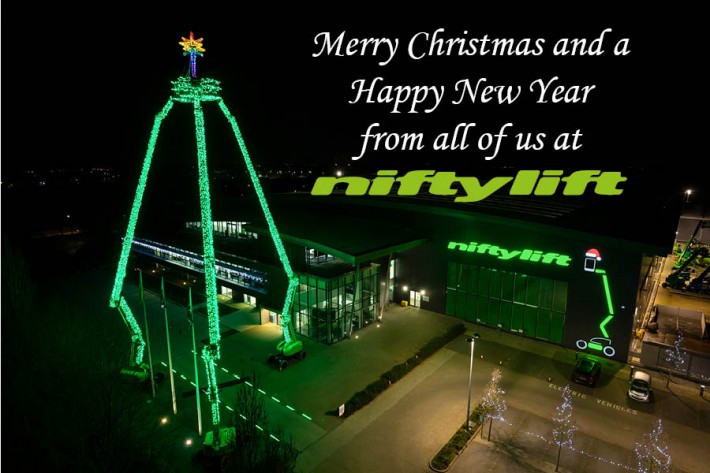 Merry Christmas and a Happy New Year from all at Niftylift