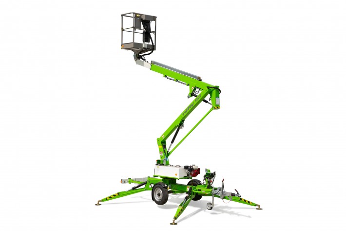 Nifty 120T at APEX 2026 Niftylift Nifty 120T trailer-mounted platform at APEX 2026