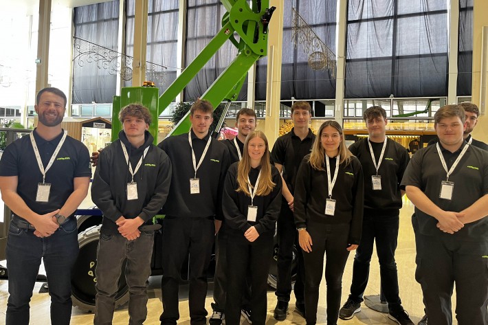 Members of the Niftylift Team at the MK Innovates STEM Festival 2025 with HR15NE Members of the Niftylift Team at the MK Innovates STEM Festival 2025 with HR15NE