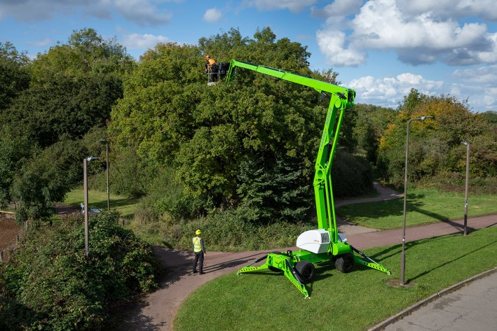 The SD64 working at height The SD64 working at height